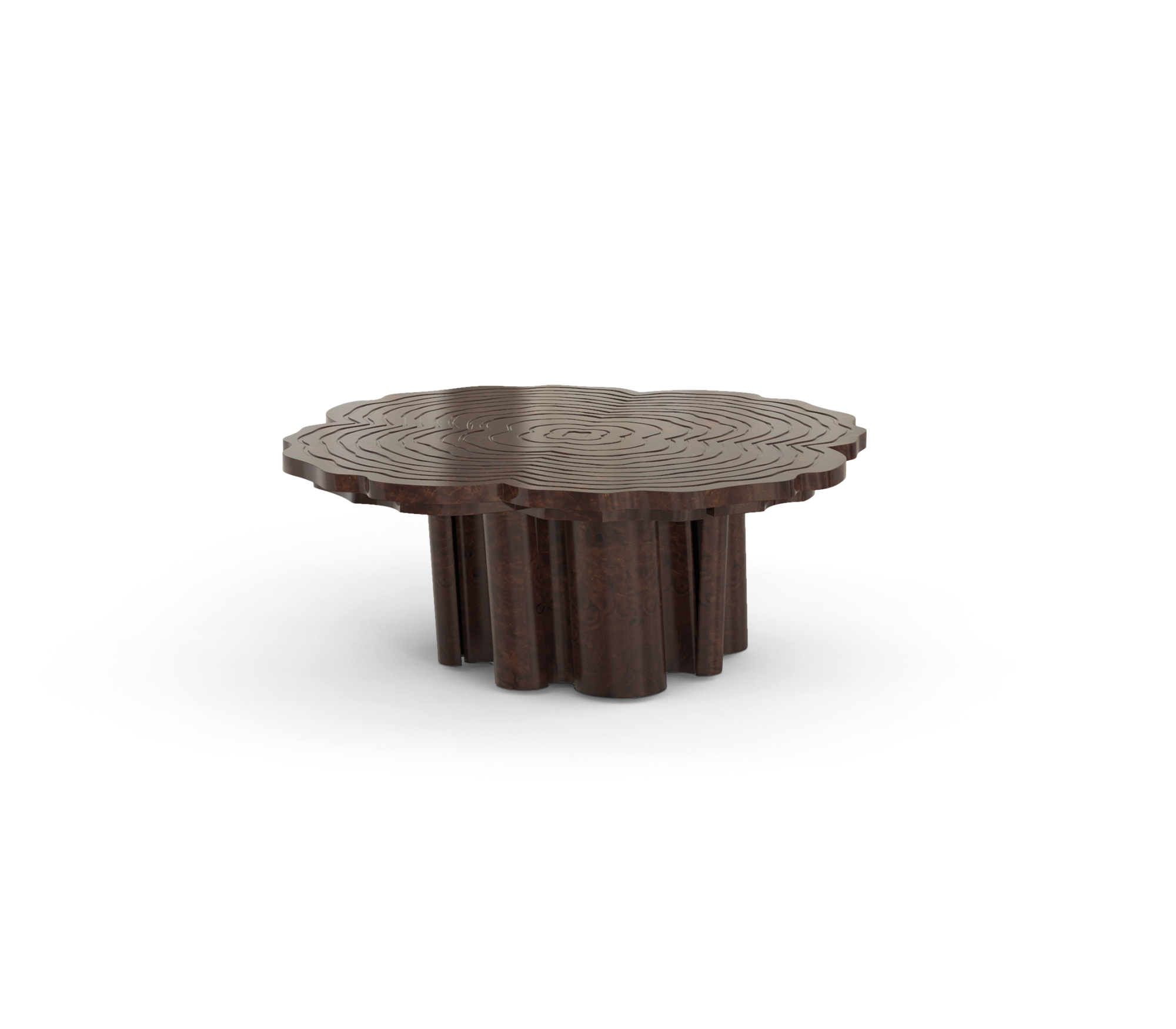 Set de Tables Basses Noyer Fortuna (x3)