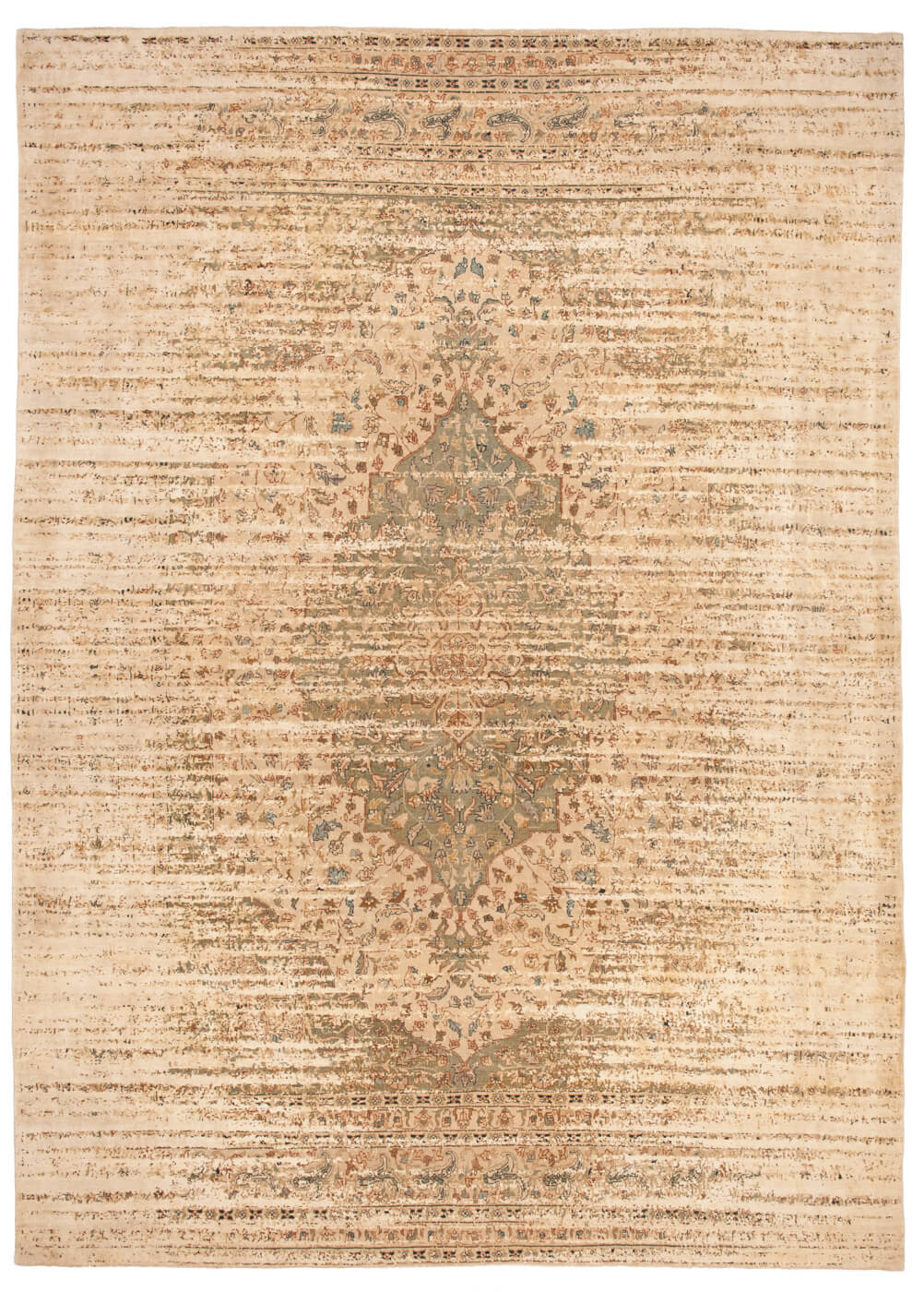 Tapis Tabriz Lexington Ciel Beige | Taille: 300 x 400 cm