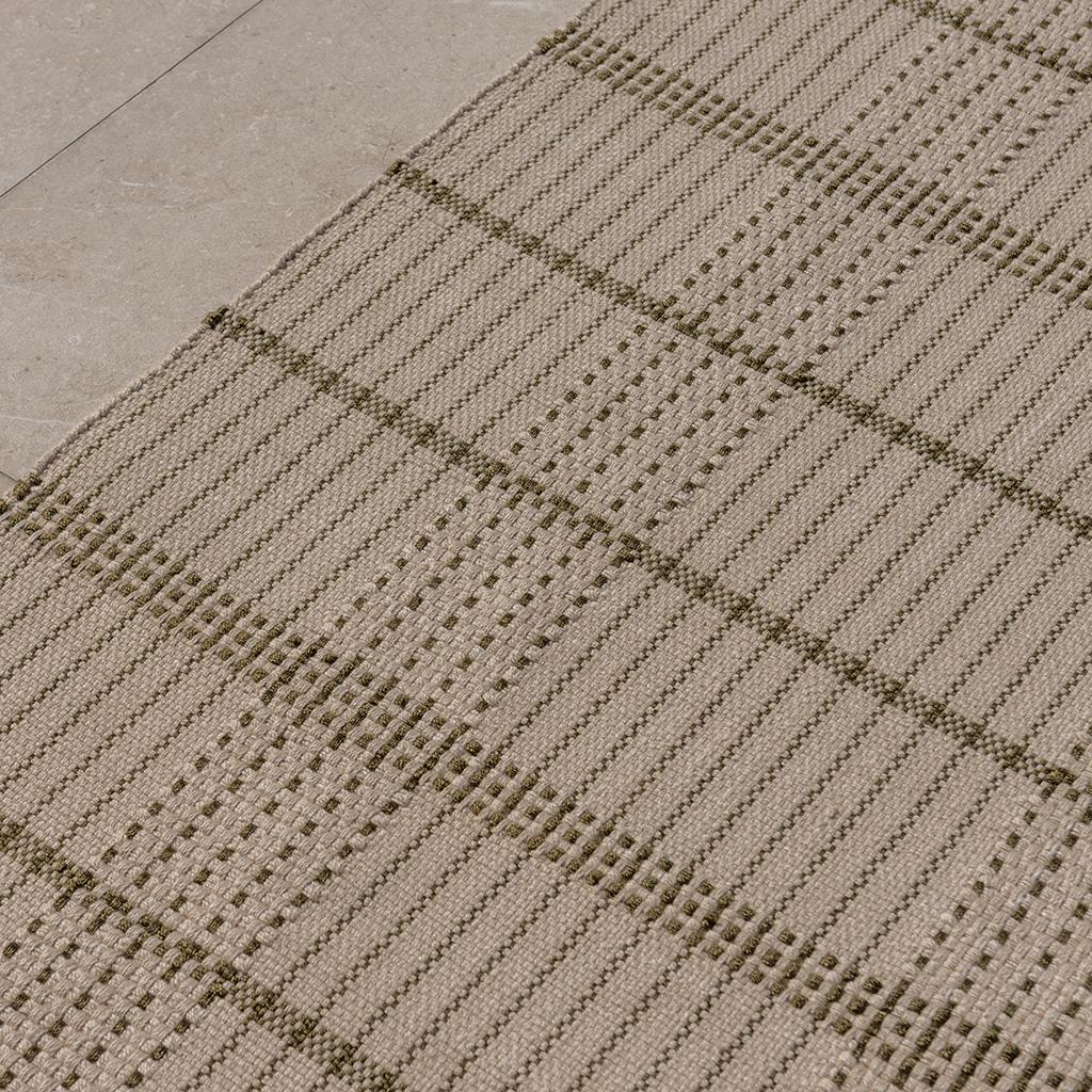 Tapis d’extérieur Zona Couture Olive