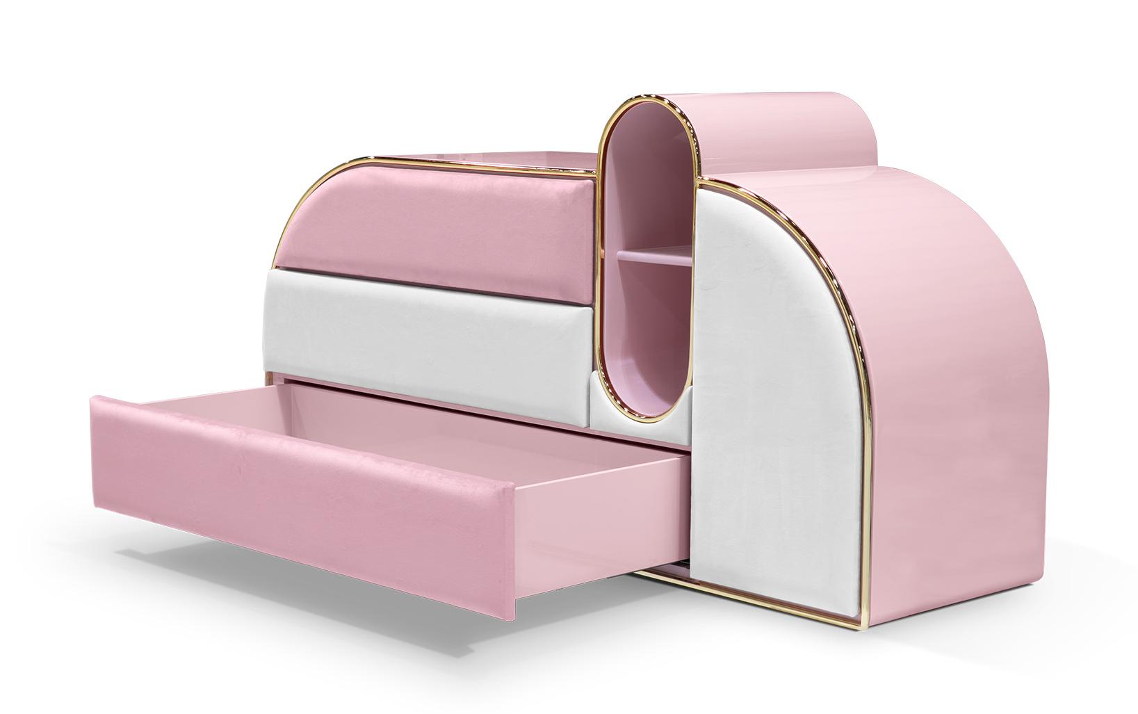 Commode Bubble Gum 3 Tiroirs