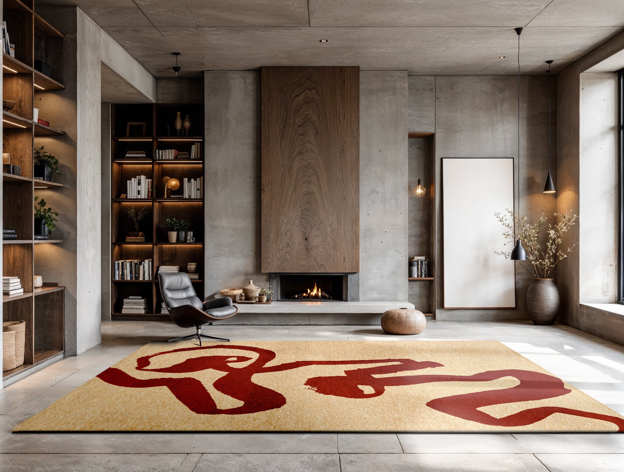 Tapis Ribbon «Imperial Red» 9847