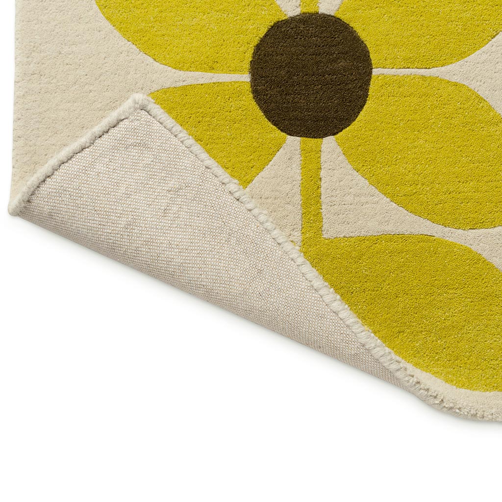 Sixties Stem Yellow Tapis | Taille: 250 × 350 cm
