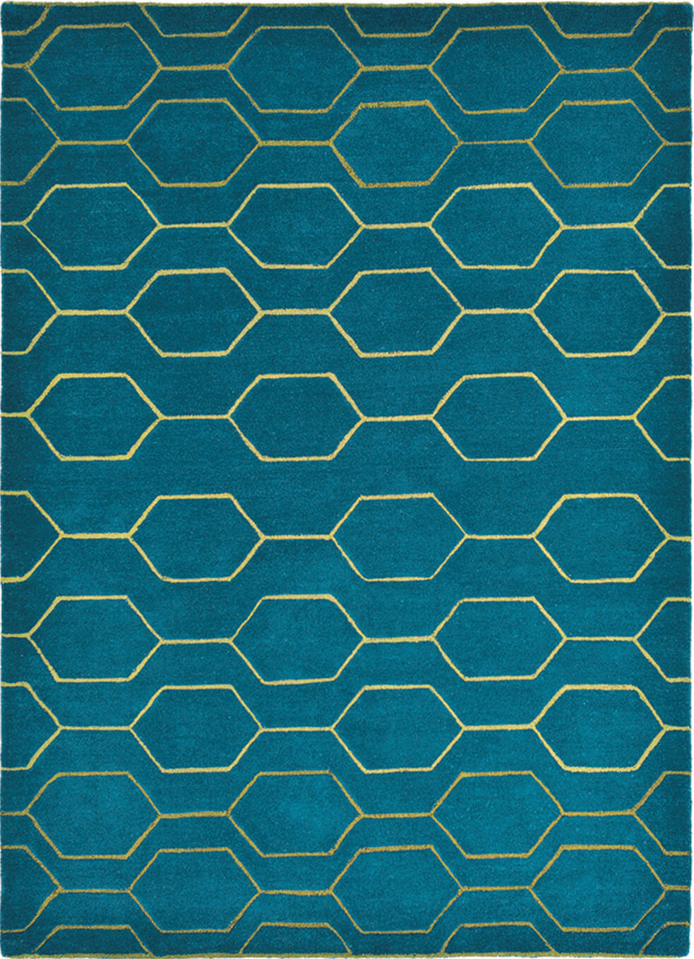 Tapis Arris Bleu Sarcelle 37307