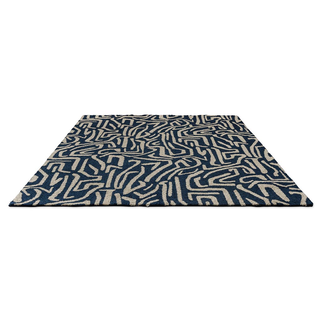 Tapis Mélodique Bleu Extérieur