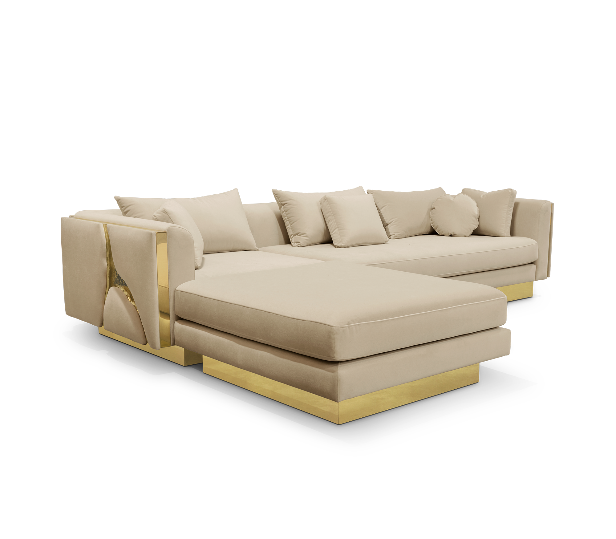 Canapé Modulaire Luxe Fissure
