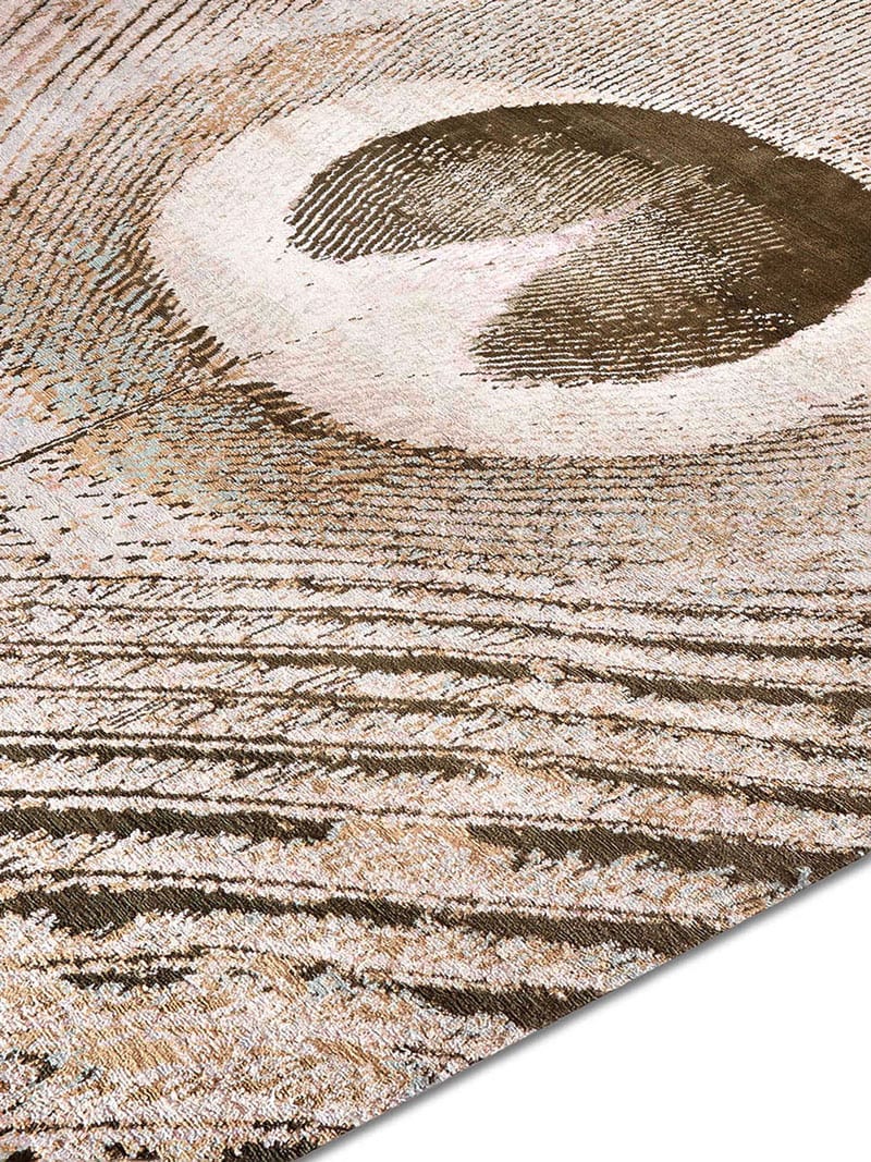 Tapis de luxe fait main Plumes