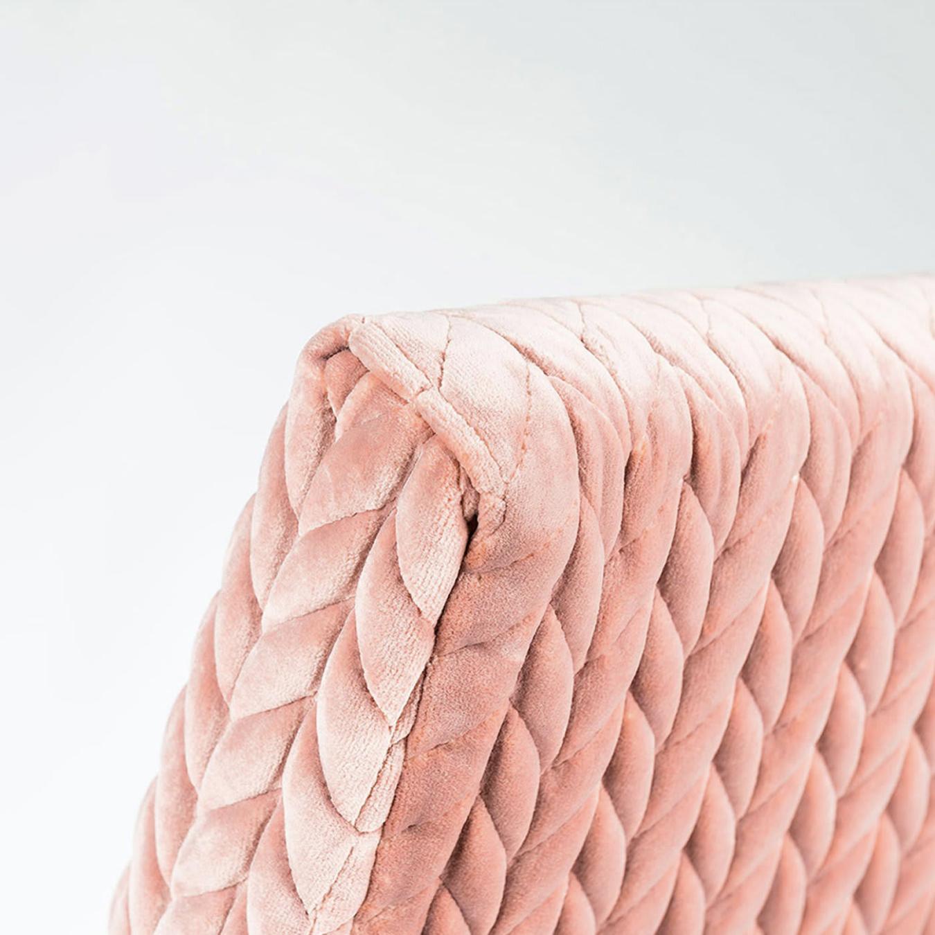 Chaise Audrey rose