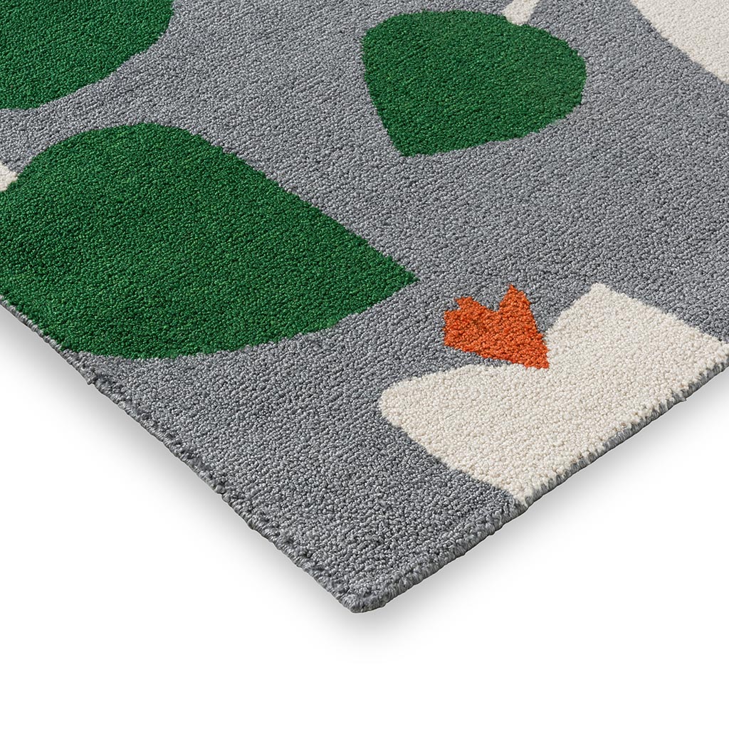 Tapis Cynorrhodon Bleu Extérieur
