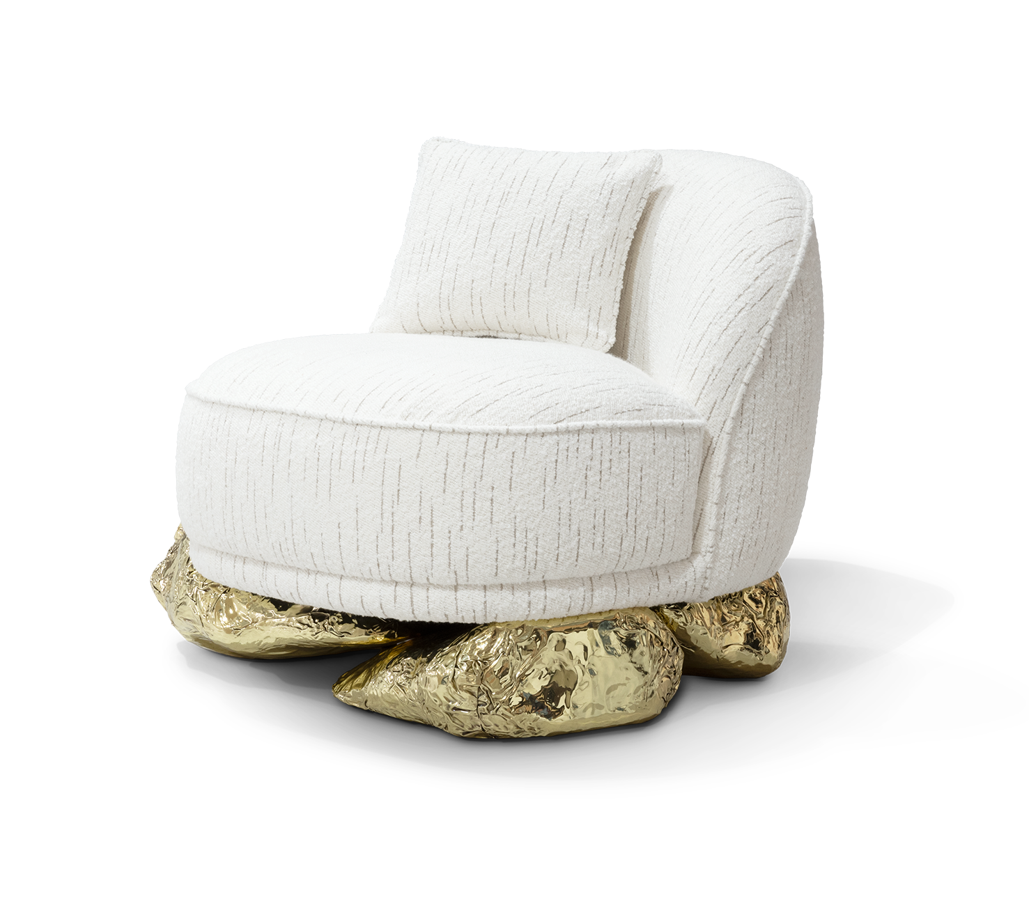 Fauteuil Angora Blanc