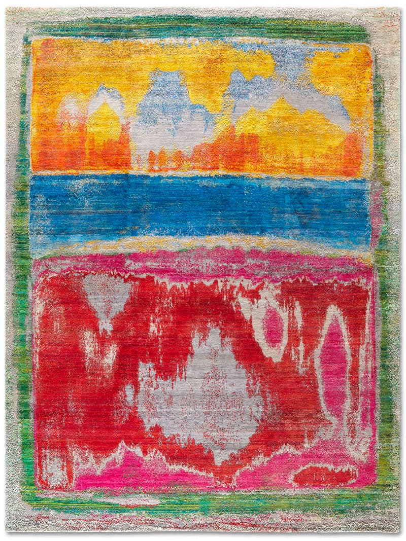 Tapis fait main de luxe Pacific High