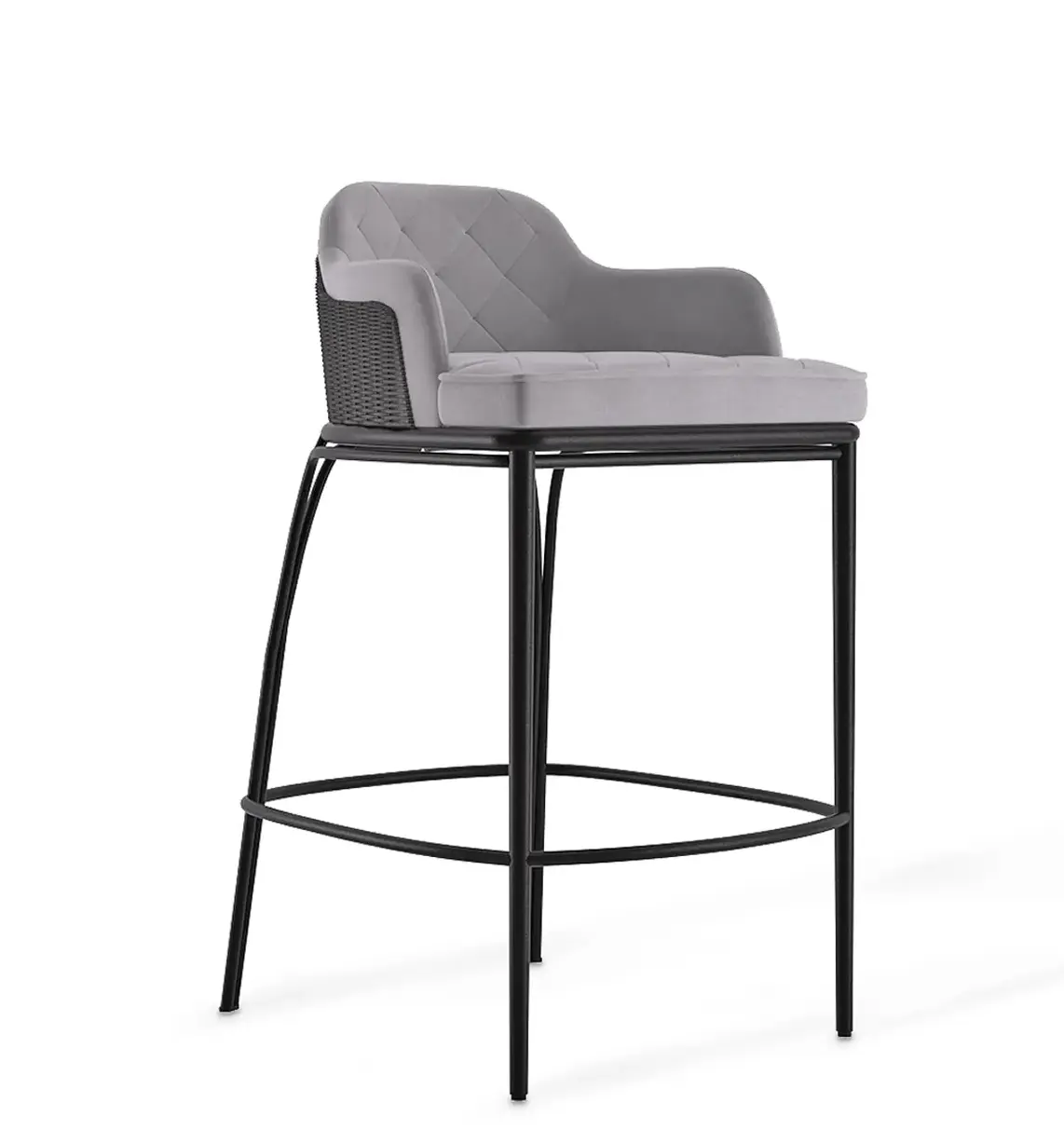 Chaise De Bar Grise Regal