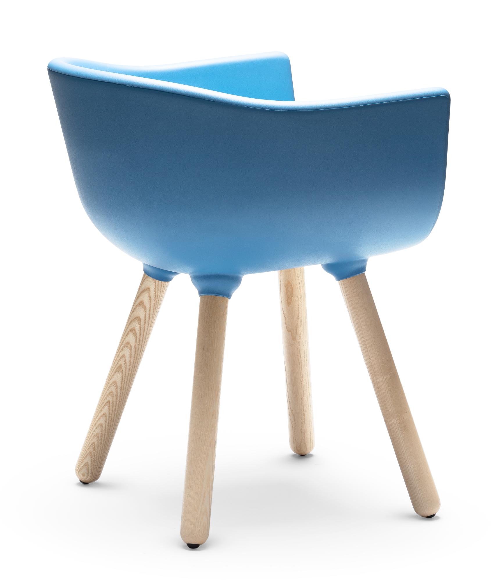 Chaise Tulip S Bleue