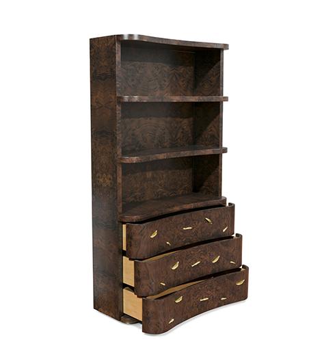 Bibliothèque Design en Bois