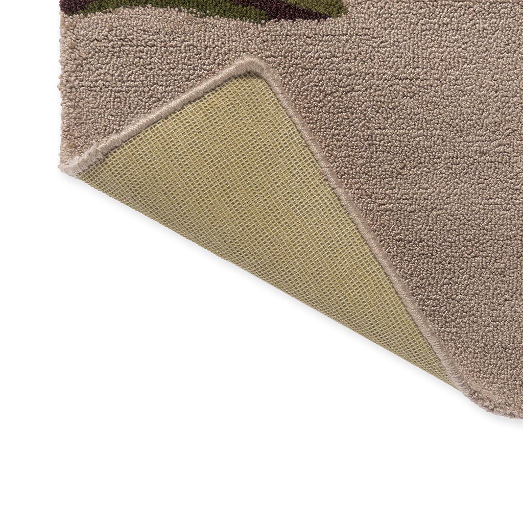 Tapis d’extérieur Botanical Tulip Beige / Rouge | Taille: 250 x 350 cm