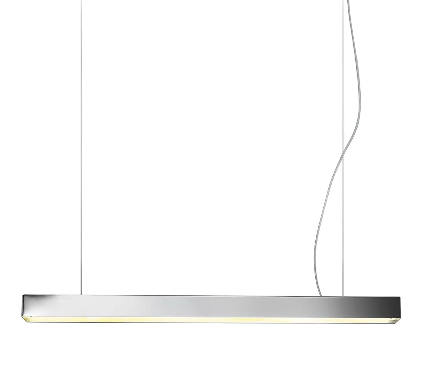 Suspension Barre LED en Nickel Poli