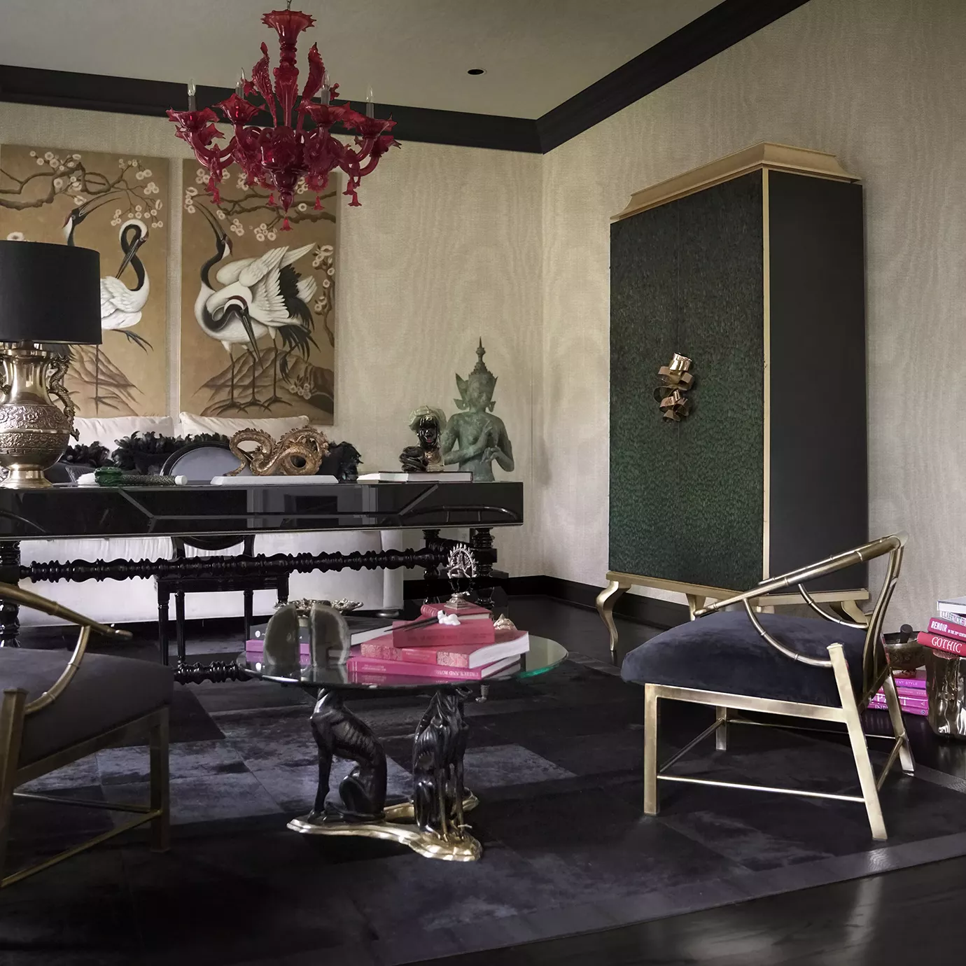 Armoire Divine Plume de Paon