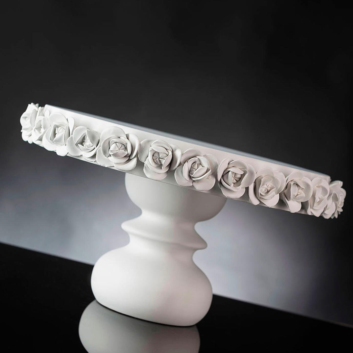 Présentoir à gâteau fleuri Coco