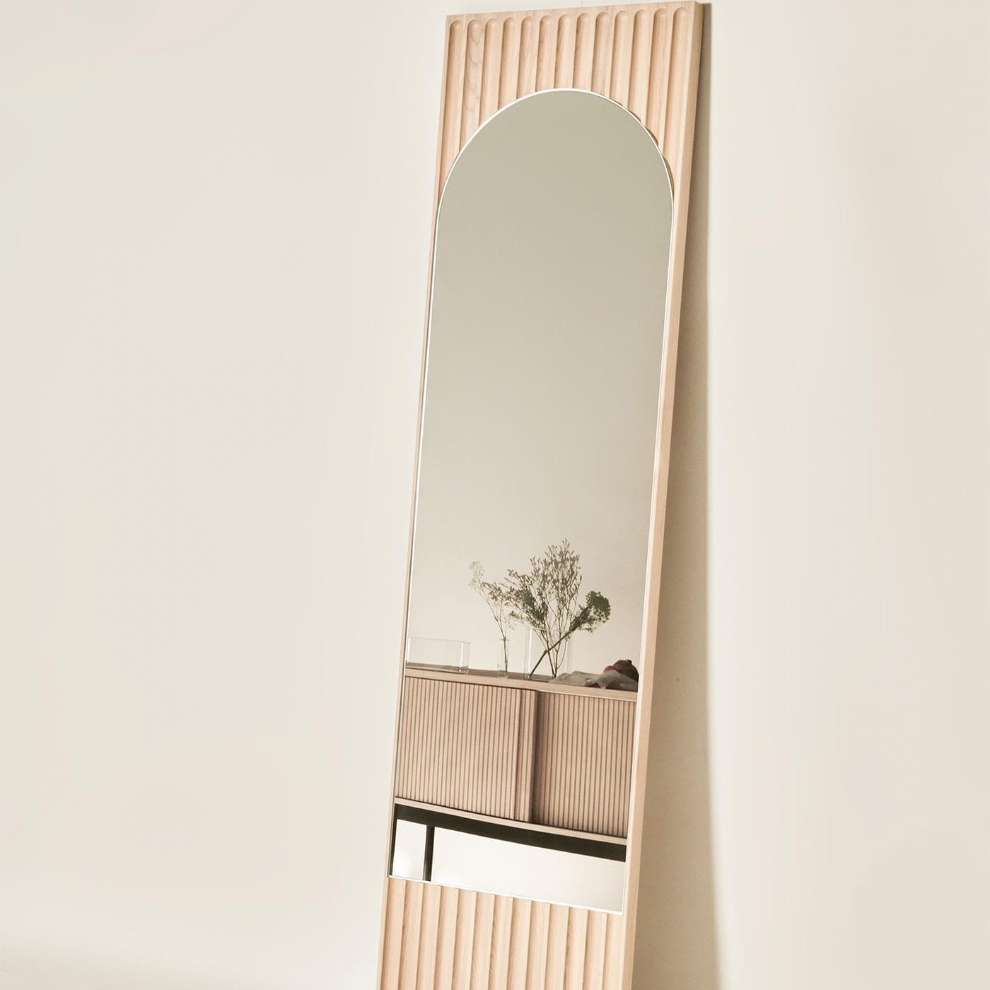 Miroir sur Pied Naturel Tutto Sesto