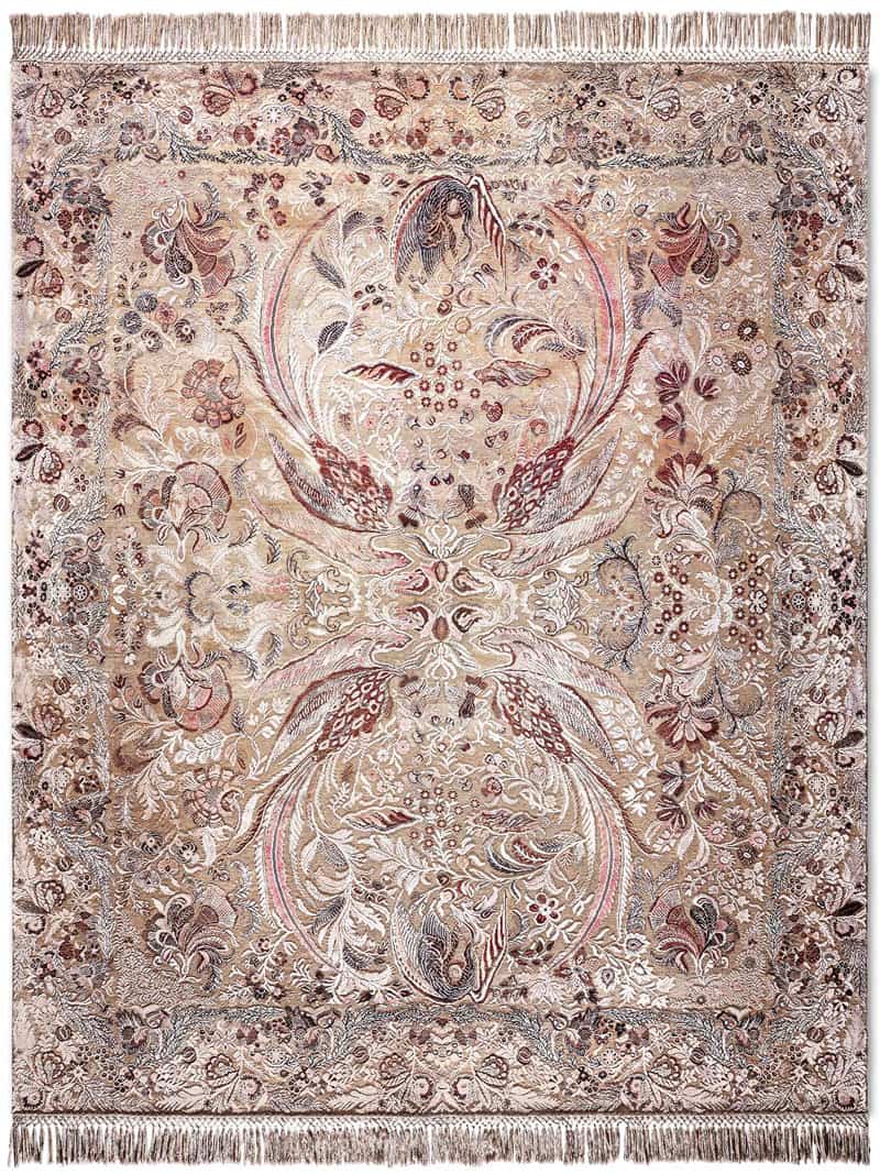 Tapis tissé main Henriette | Taille: 250 x 300 cm