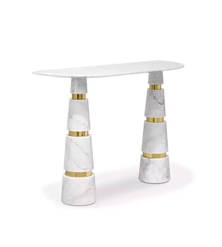 Console Avalanche Marbre Carrara