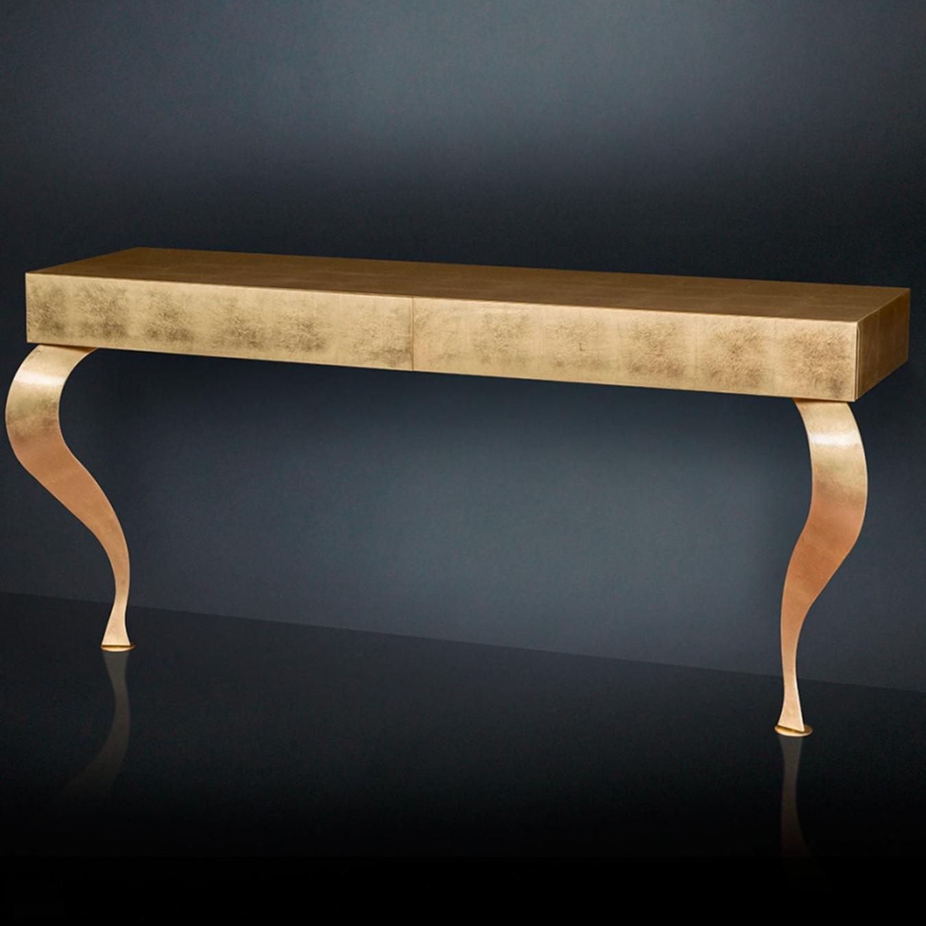 Console dorée Luigi