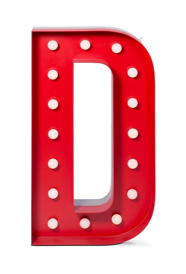 Lettre Lumineuse Divine D