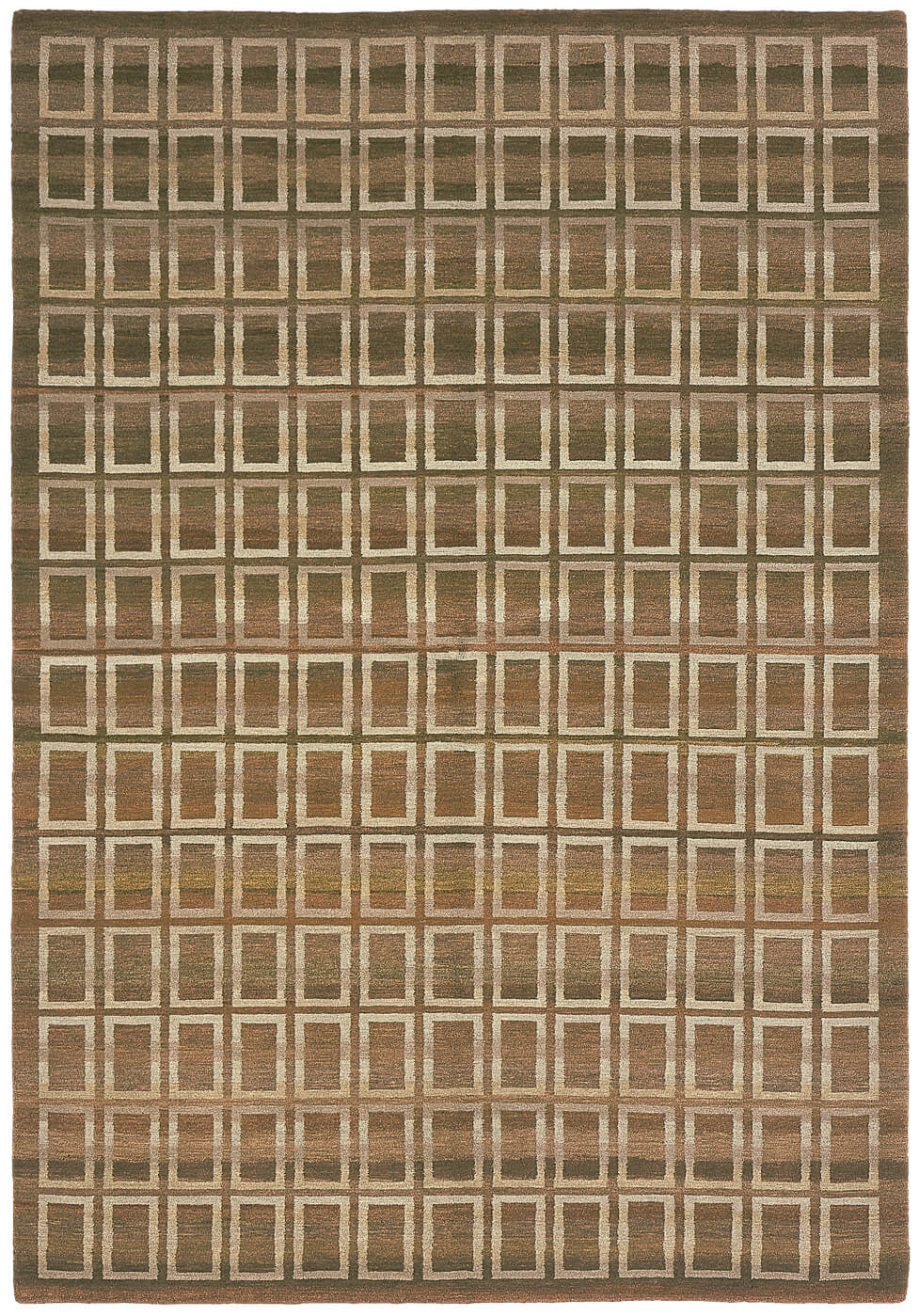 Tapis Gamba Zar Gunti Marron | Taille: 250 x 300 cm