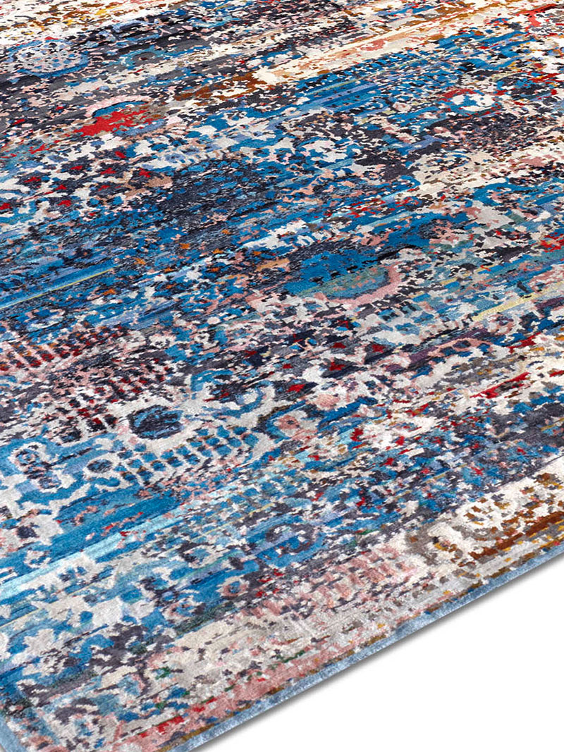 Tapis noué main Woods