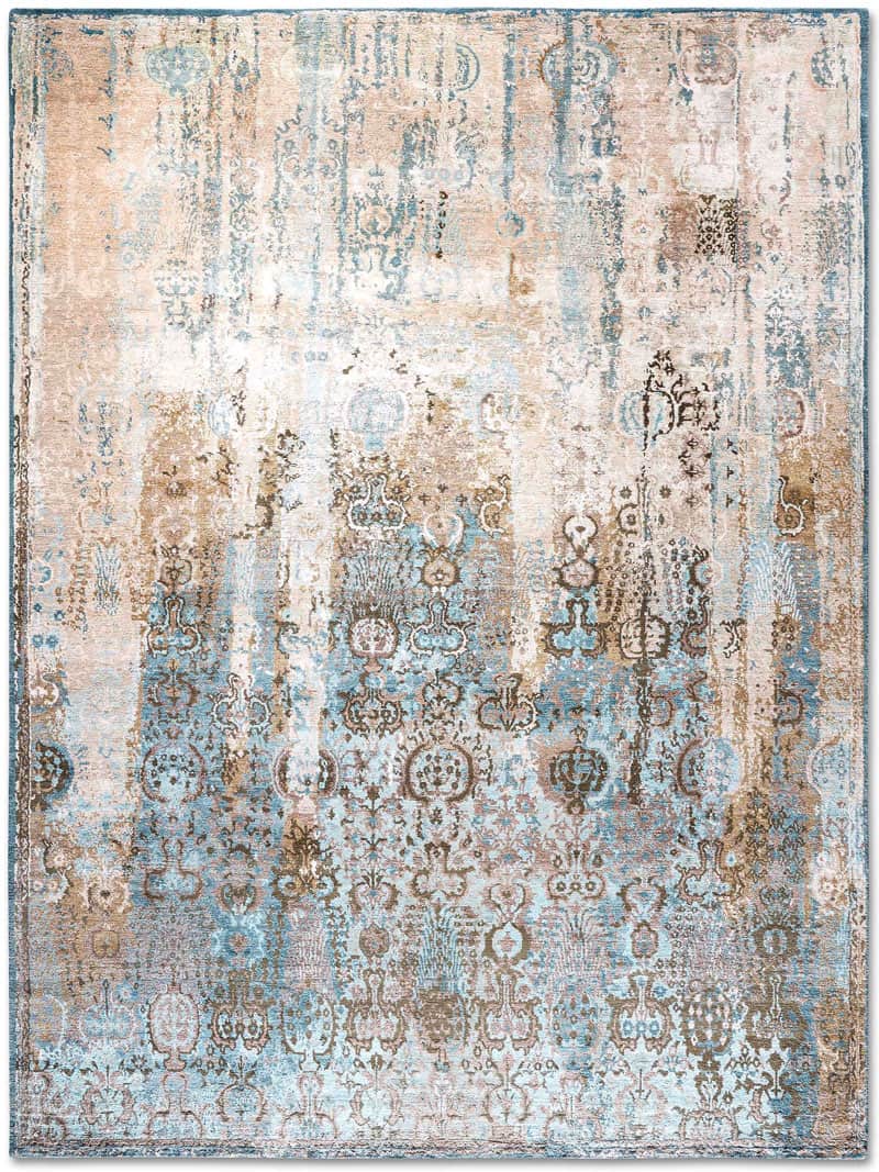 Tapis noué main Woods