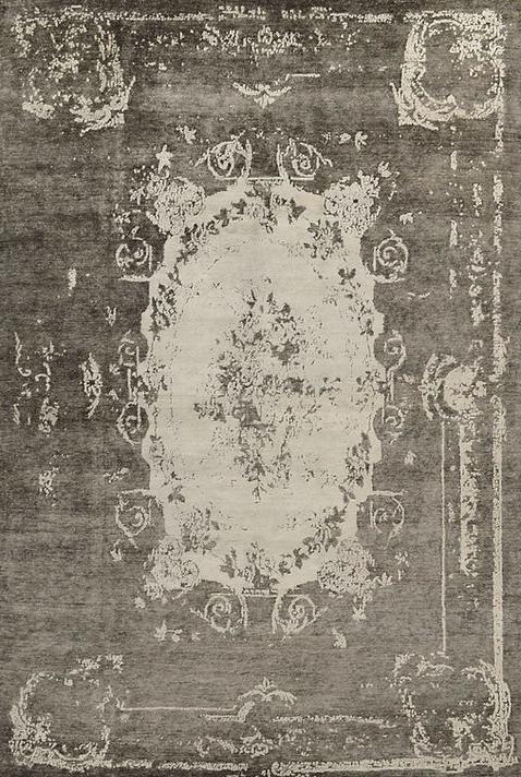 Tapis Indien en Soie de Bambou