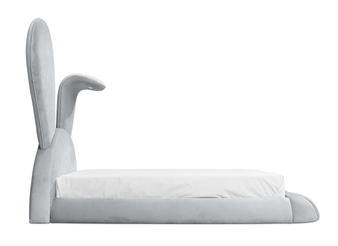 Lit enfant Mr. Bunny | Taille de matelas: 150 × 200 cm