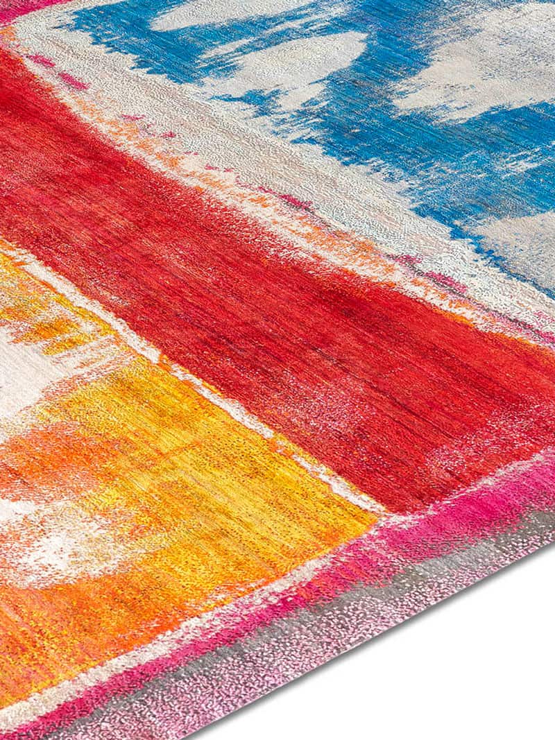 Tapis No. 12 "Jour de Plage" sur Gris