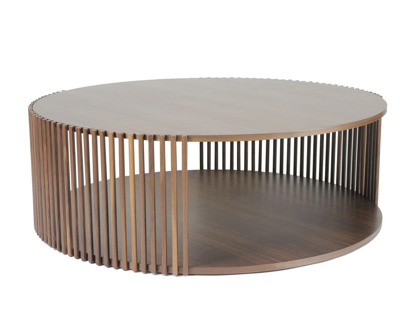 Grande Table Basse en Bois