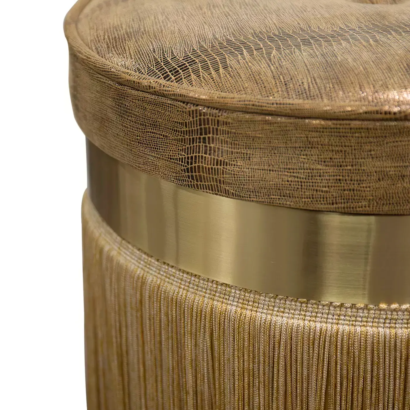 Tabouret en Cuir Isabella
