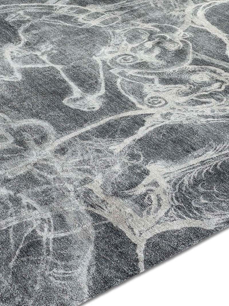 Tapis tissé main Éléphants