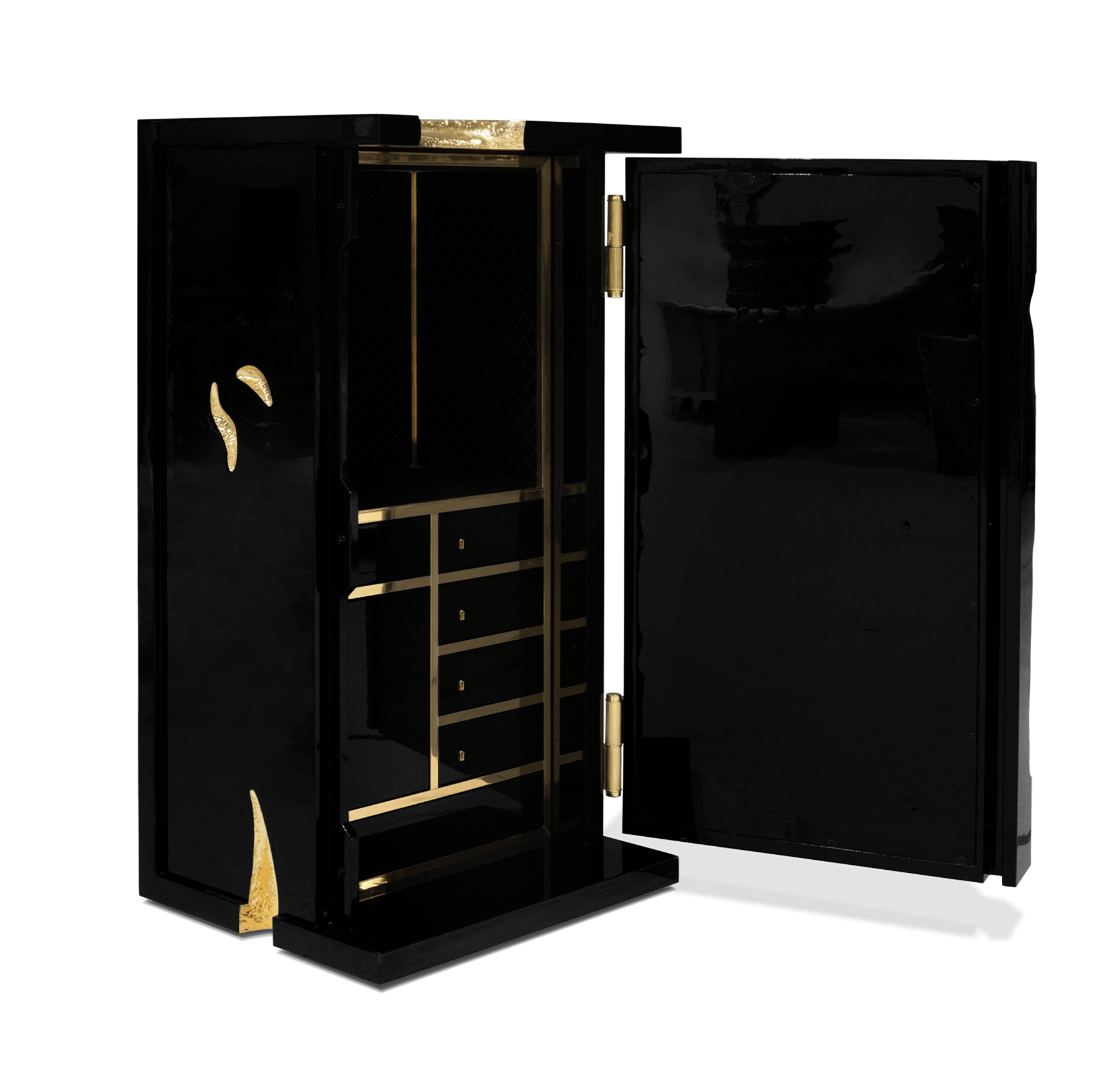 Coffre-Fort Luxe Millionaire Noir & Or