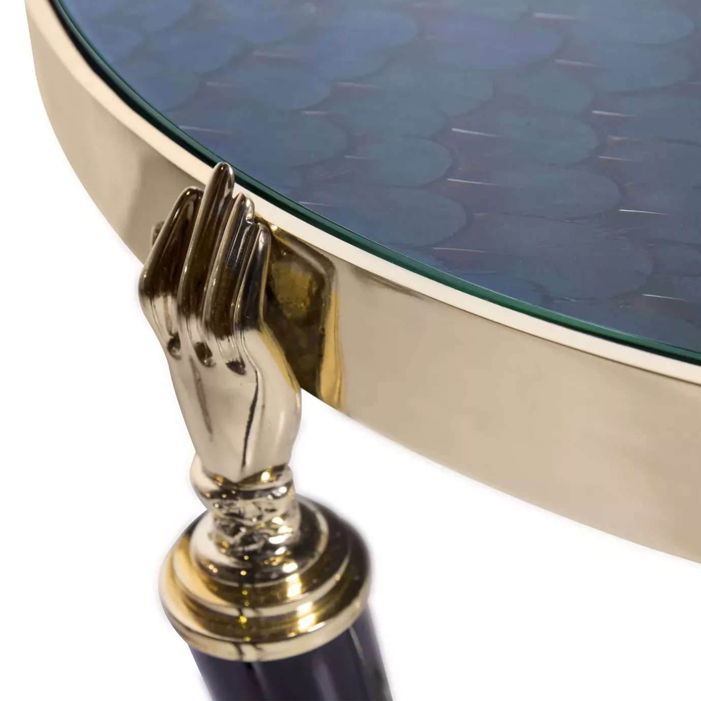 Table d’Appoint Gisele Plume de Paon
