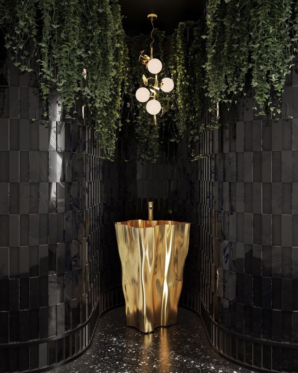Lavabo Sur Colonne Nature - 1