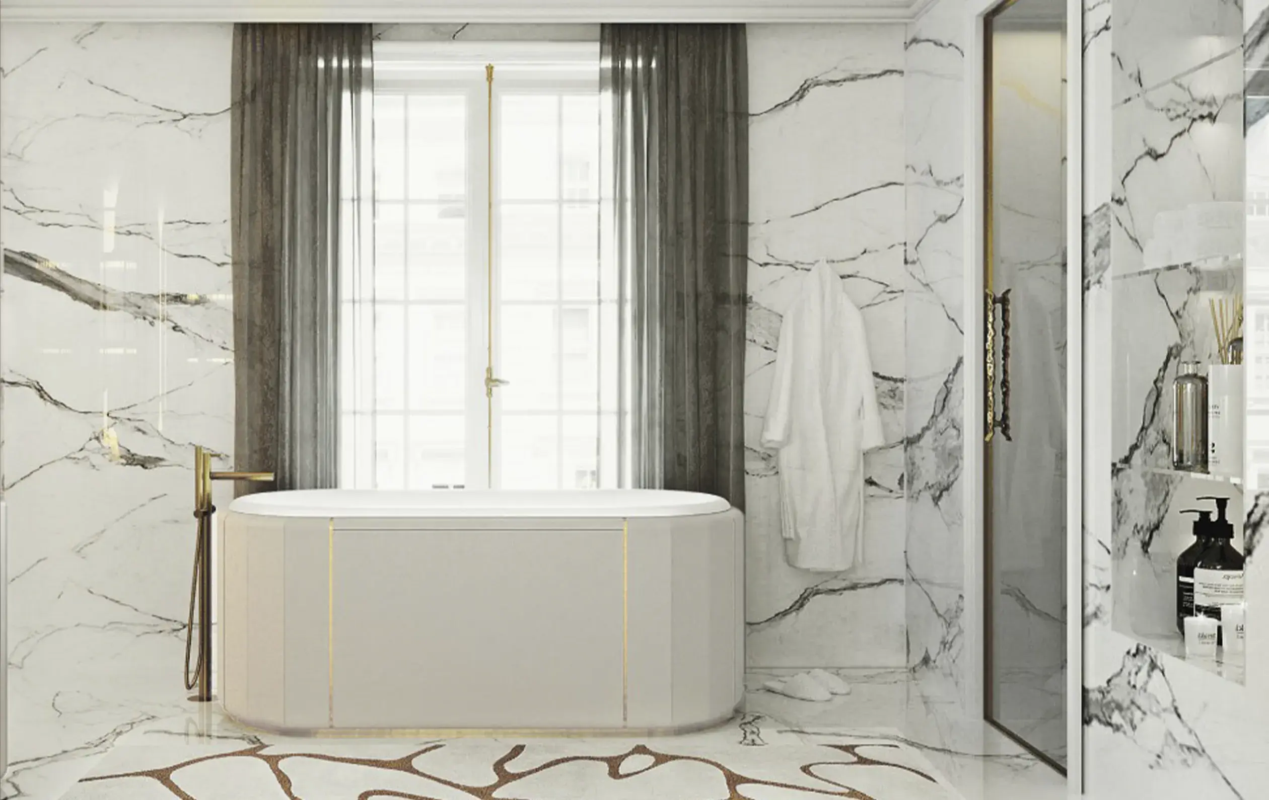 Baignoire Régale Soak Noire - 3
