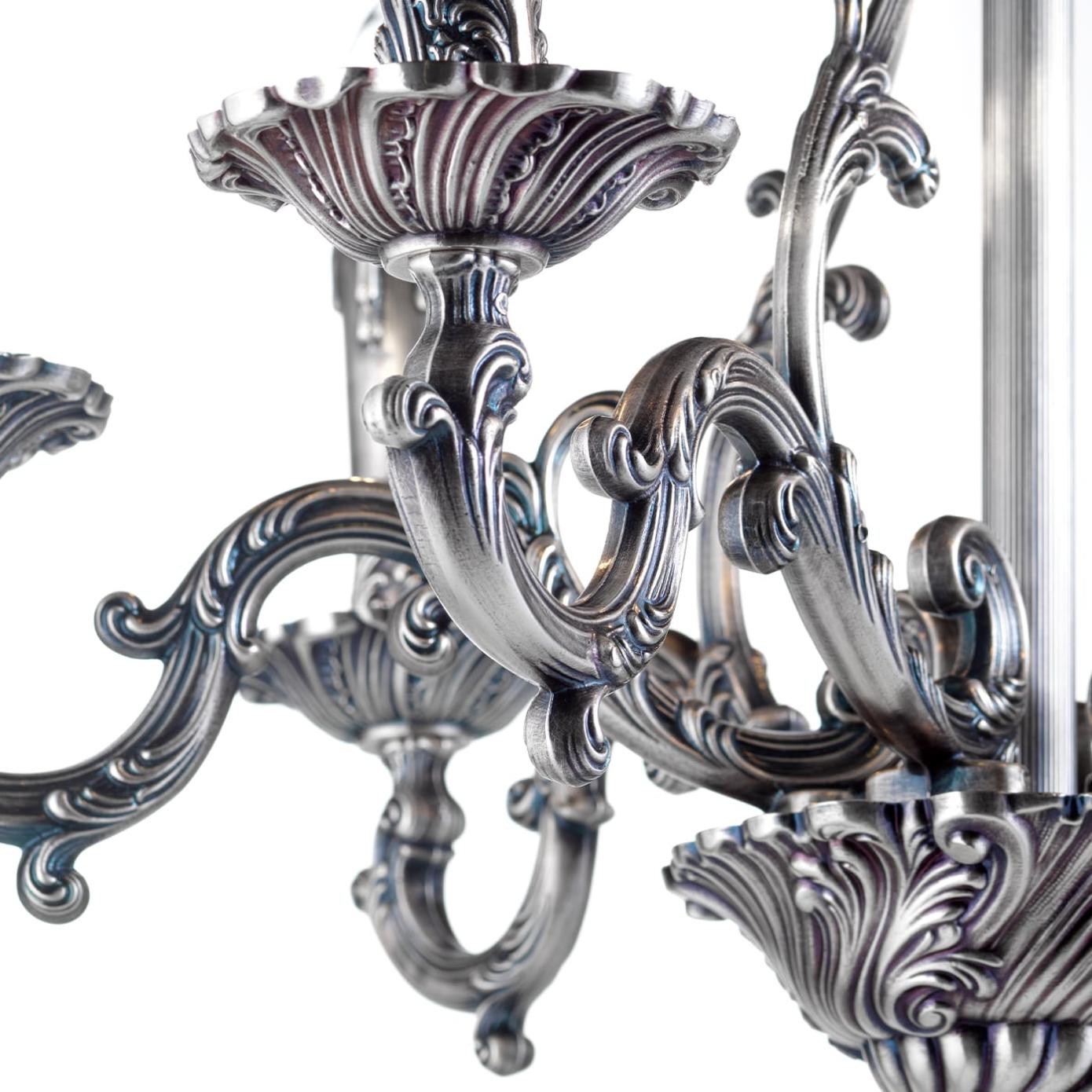 Lustre Classique Finition Bleu Argent