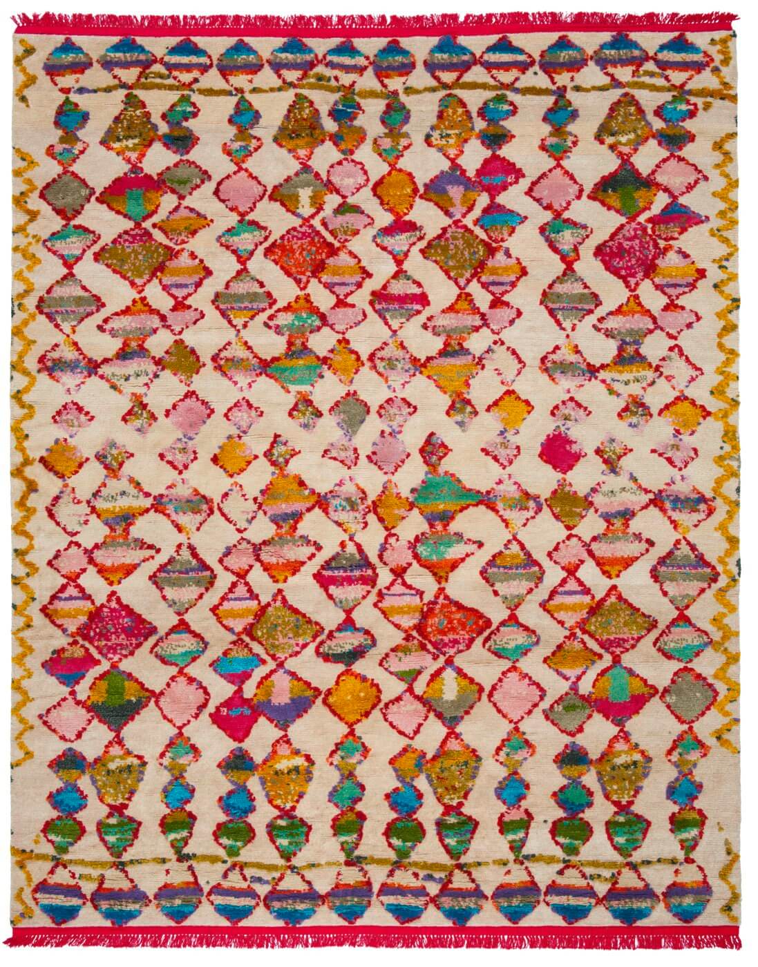 Tapis Trame Perdue 14 Multicolore Beige