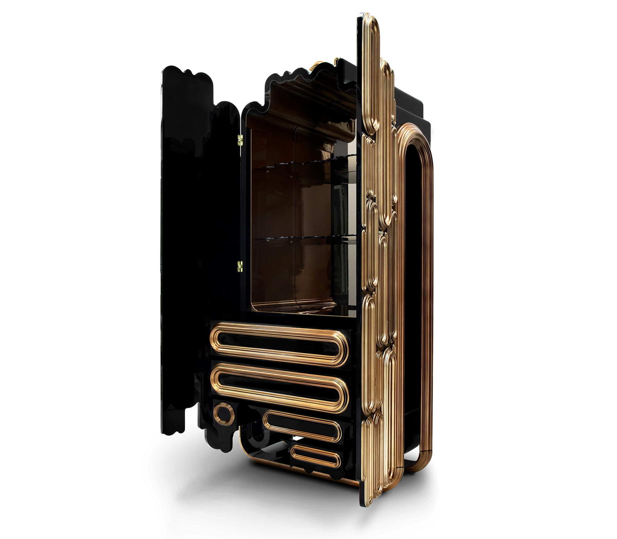 Armoire Dorée Ellipse