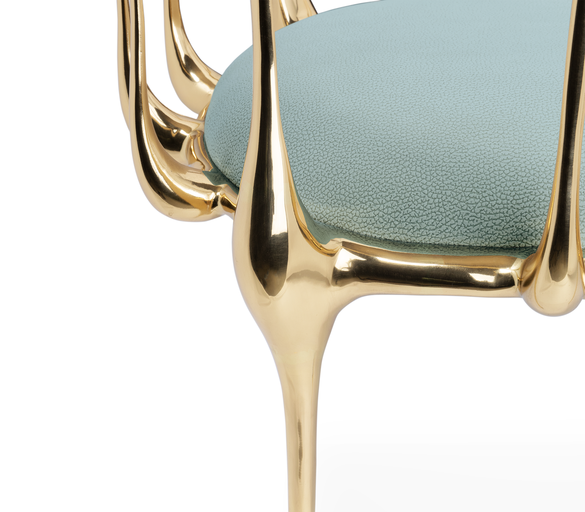 Chaise Luxe Bleu Clair