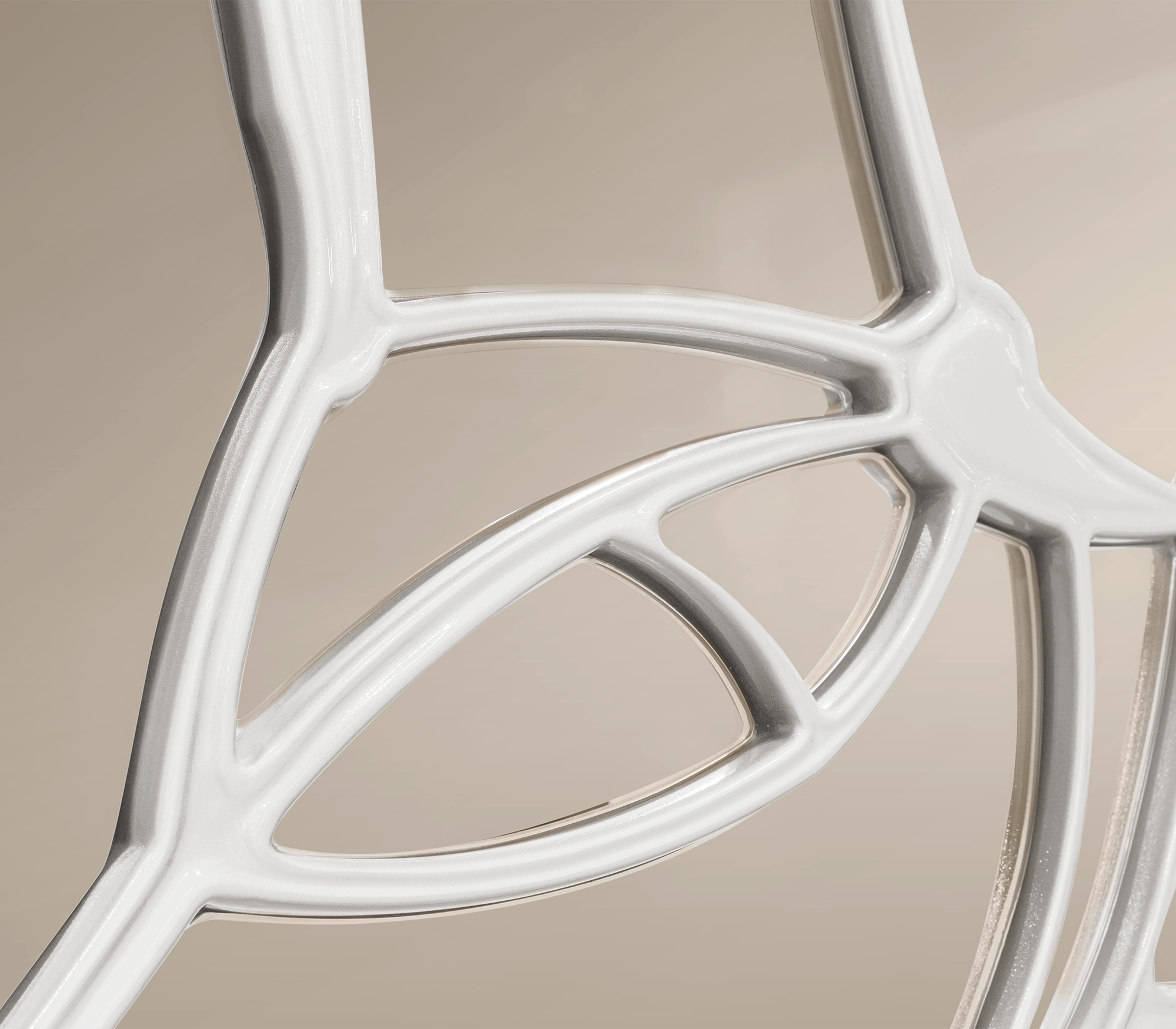 Miroir Ivoire Artisan