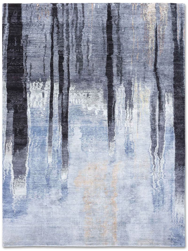 Tapis tissé main Woods | Taille: 122 x 183 cm