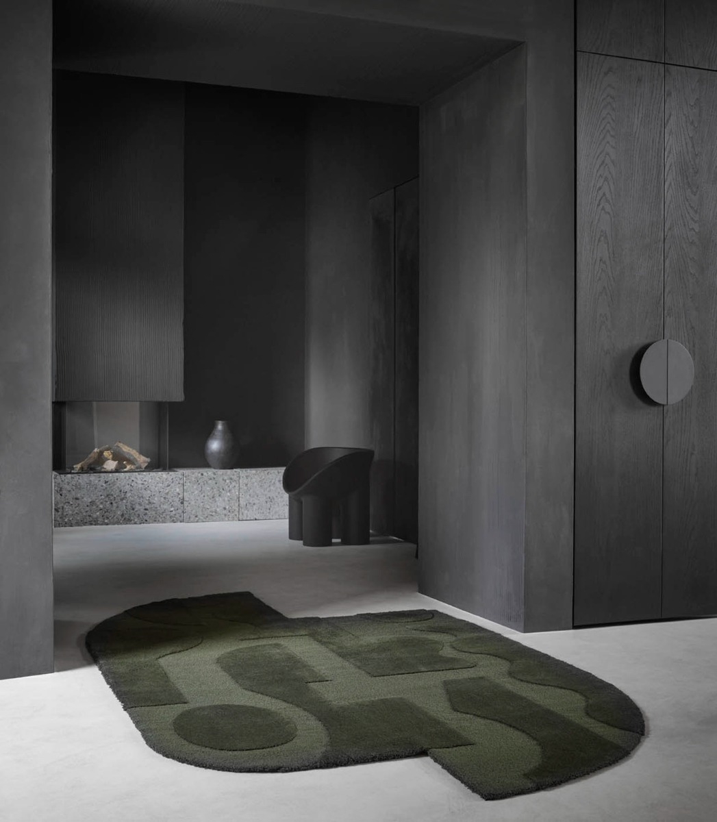Tapis Mural Forme Forêt 121107 | Taille: 200 x 350 cm