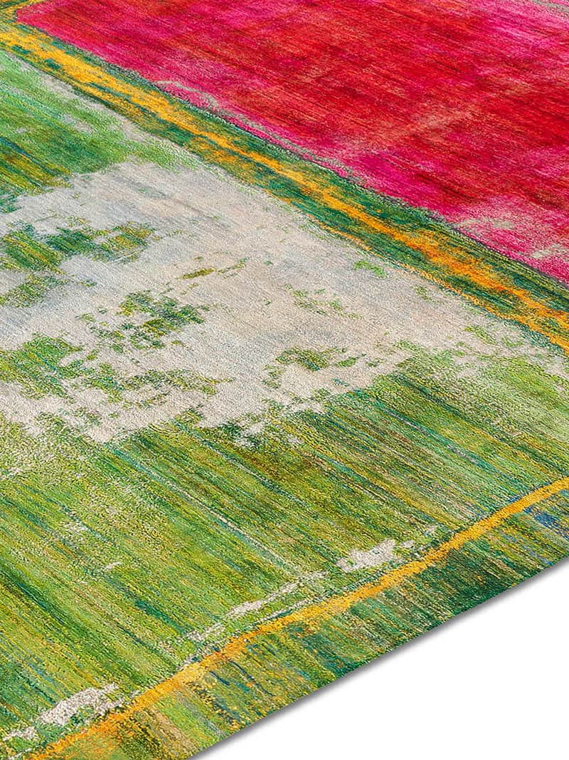 Tapis de luxe fait main Été Sans Fin