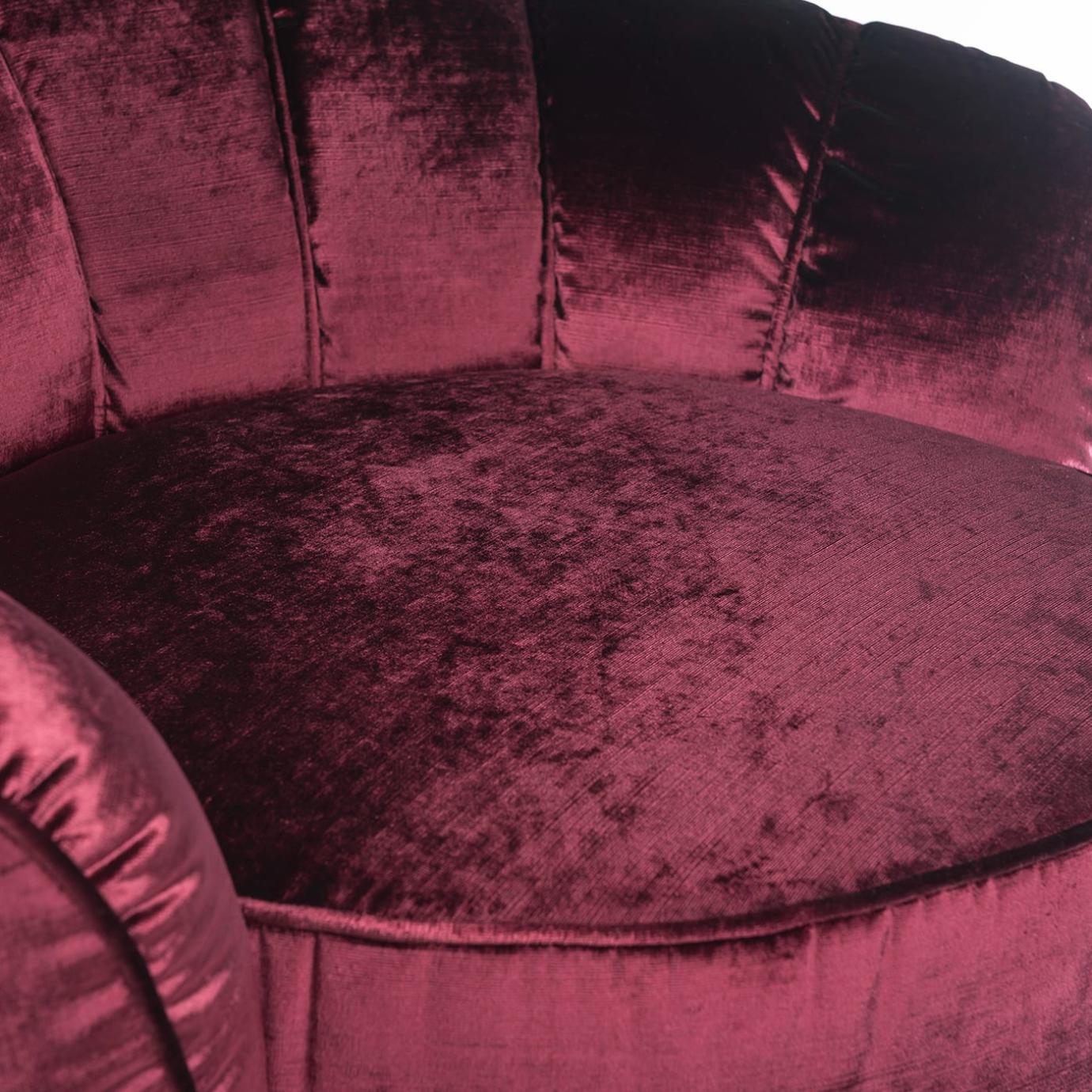 Fauteuil Kidman bordeaux