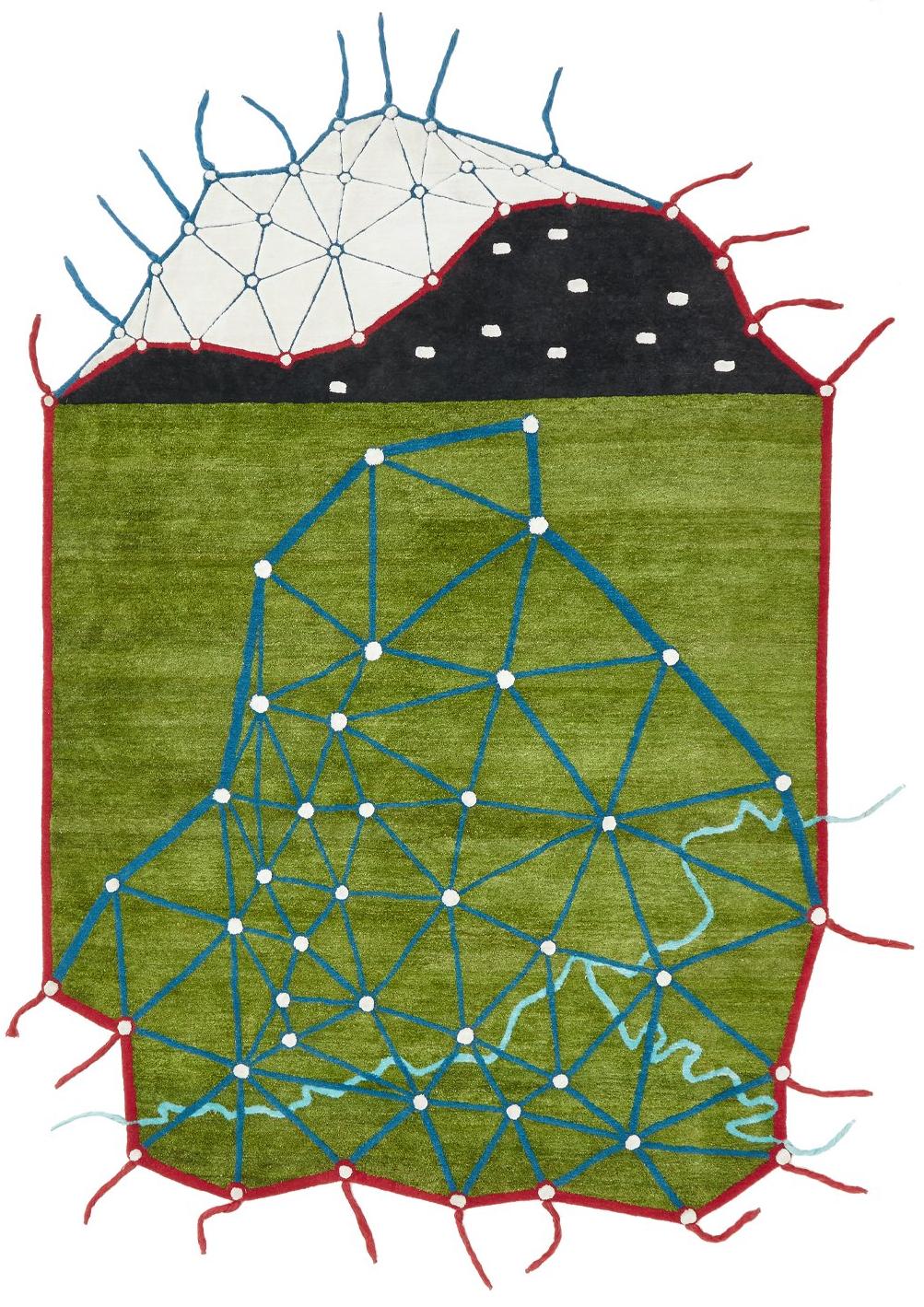 Tapis Topographie Imaginaire