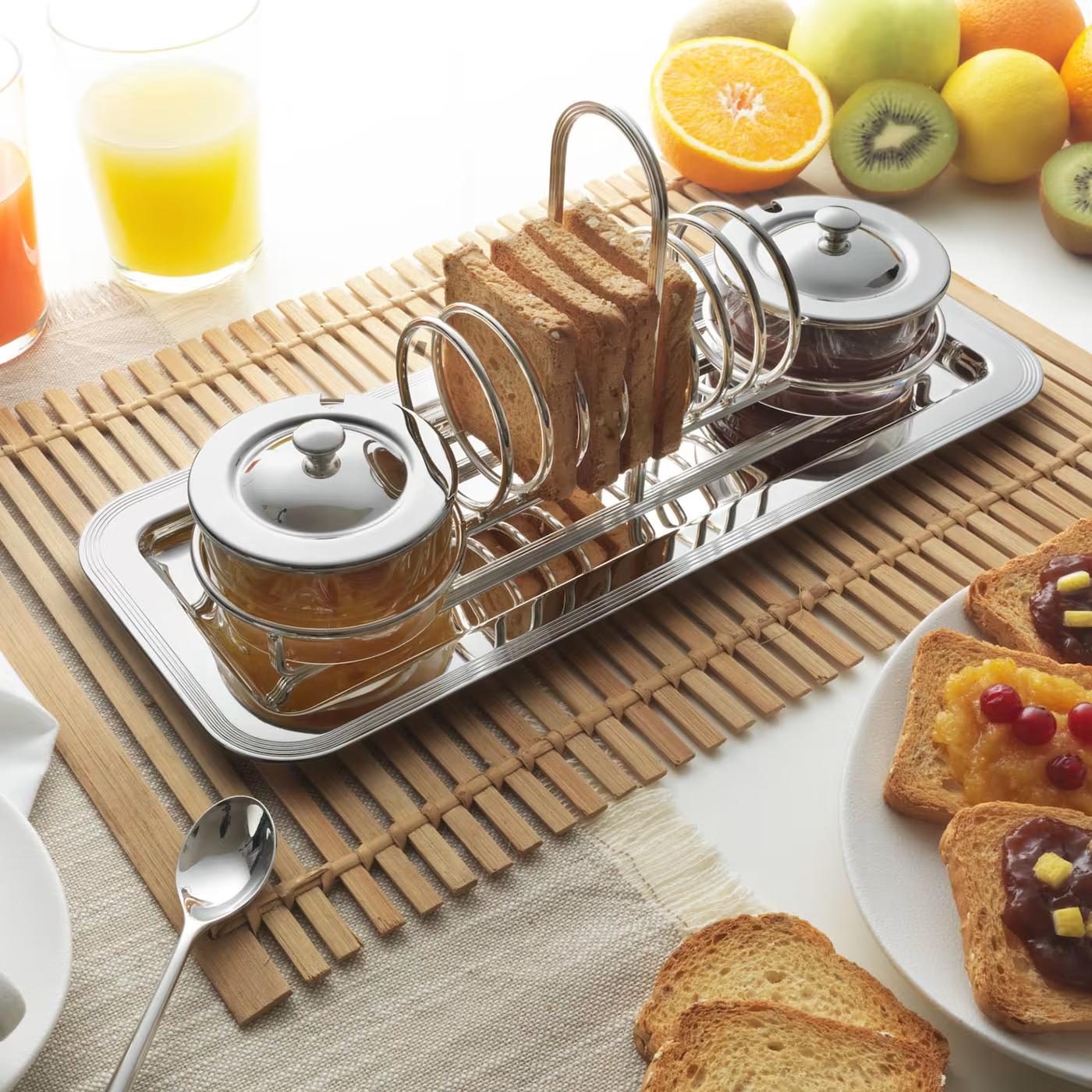 Set Petit-Déjeuner En Argent